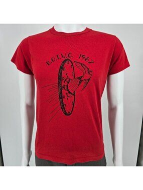 Vintage 1987 B.O.T.W.C. "We Will Suddenly Realize" Surreal Graphic T-Shirt (S)